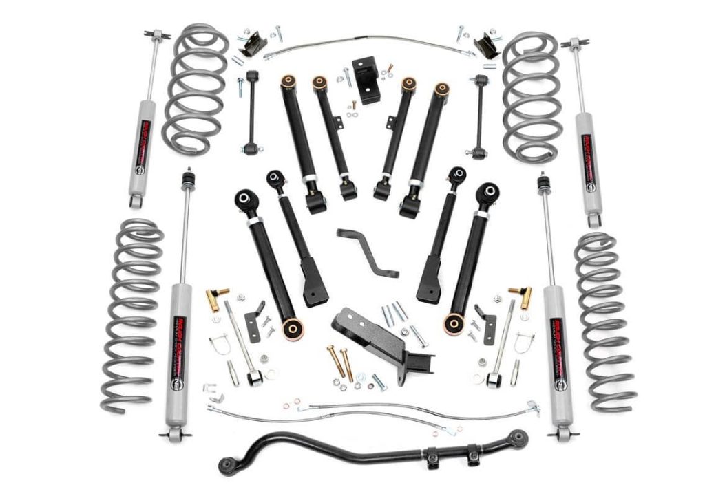Rough Country 6 Inch Lift Kit X-Series Jeep Wrangler TJ (97-06)/Wrangler Unlimited (04-06)