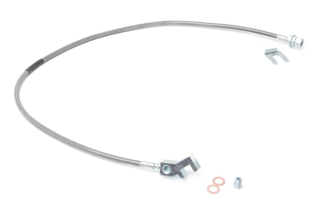 Rough Country Brake Line Stainless Rear 4-8 Inch Lift Ford F-250/F-350 Super Duty (99-04)