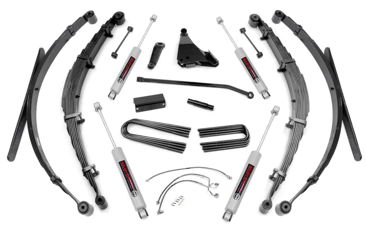 Rough Country 8 Inch Lift Kit Ford F-250/F-350 Super Duty 4WD (1999-2004)