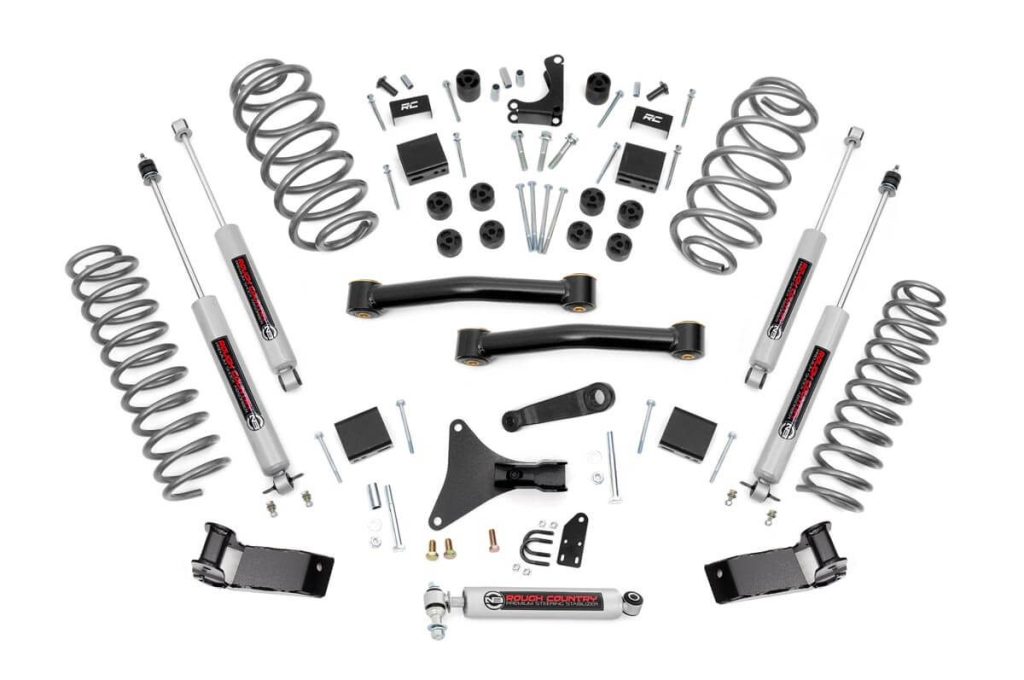 Rough Country 4 Inch Lift Kit Jeep Grand Cherokee WJ 2WD/4WD (1999-2004)