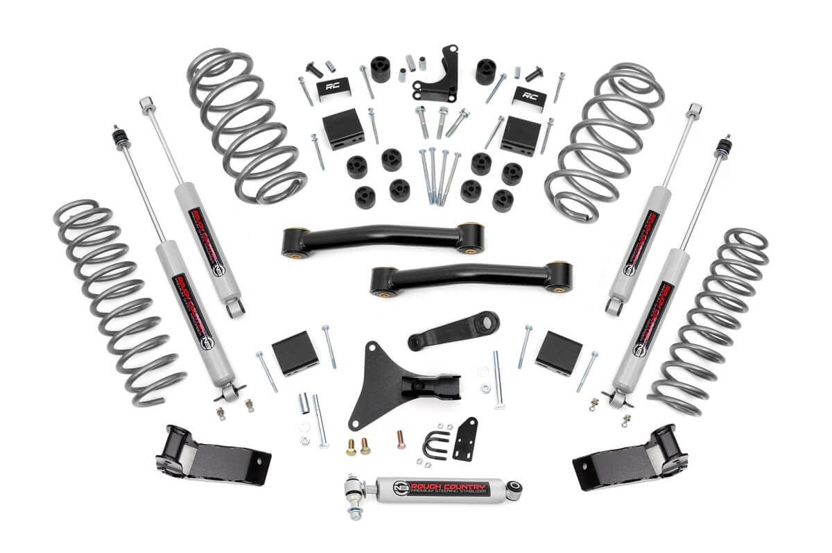 Rough Country 4 Inch Lift Kit Jeep Grand Cherokee WJ 2WD/4WD (1999-2004)
