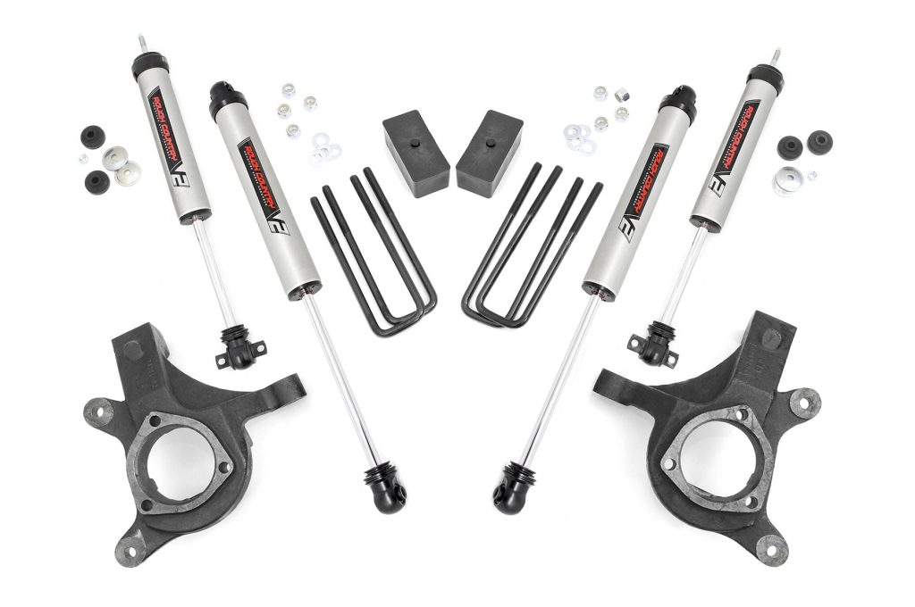 Rough Country 3 inch Lift Kit V2 Chevy Silverado & GMC Sierra 1500 2WD (1999-2006 & Classic)