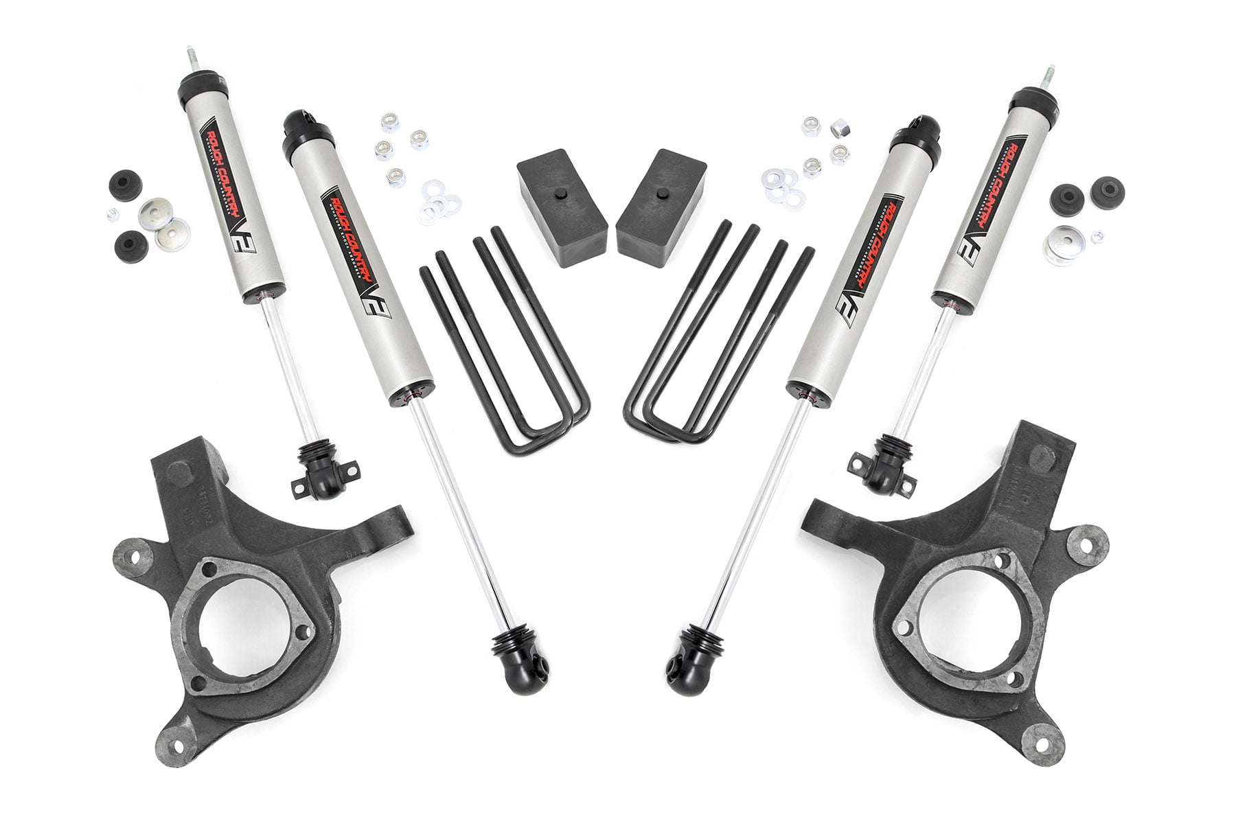 Rough Country 3 inch Lift Kit V2 Chevy Silverado & GMC Sierra 1500 2WD (1999-2006 & Classic)
