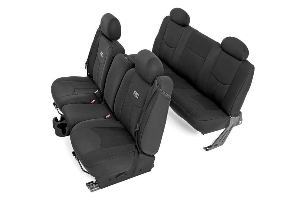 Rough Country Seat Covers FR 40/40/20 & Rear Chevy/GMC 1500 (99-06 & Classic)