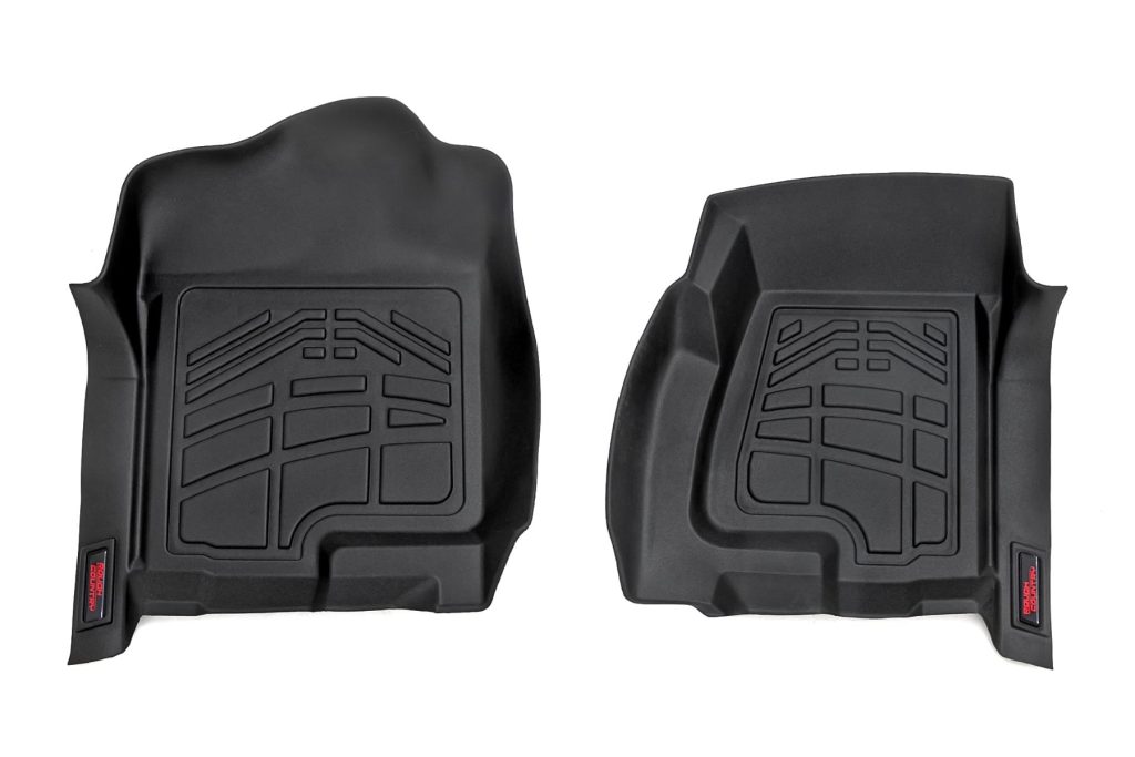 Rough Country Sure-Fit Floor Mats Front Chevy/GMC 1500 (99-06 & Classic)