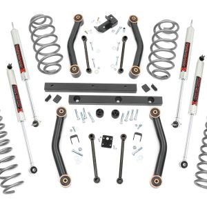 Rough Country 4 Inch Lift Kit M1 Jeep Wrangler TJ 4WD (1997-2002)