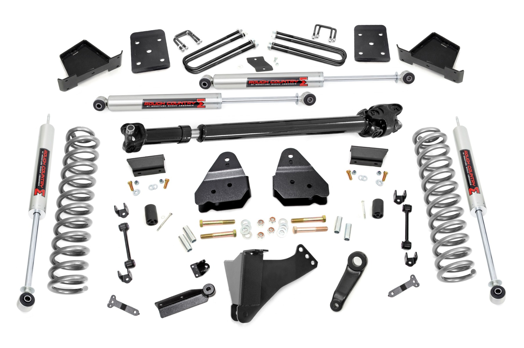 Rough Country 6 Inch Lift Kit Diesel OVLD D/S M1 Ford F-250/F-350 Super Duty (17-22)