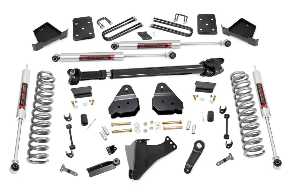 Rough Country 6 Inch Lift Kit No OVLDS D/S M1 Ford F-250/F-350 Super Duty (17-22)