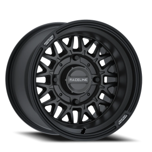 Raceline Omega 14x7 4x156 +10 Black