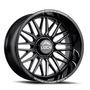 Lock Offroad Apex 22x12 8x165.1 -44 Black