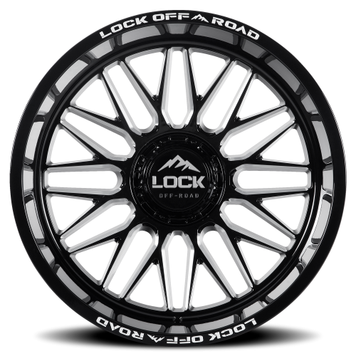 Lock Offroad Apex 22x12 8x170 -44 Black - Image 3