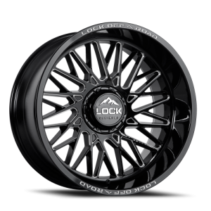 Lock Offroad Bandit 22x12 8x165.1 -44 Black