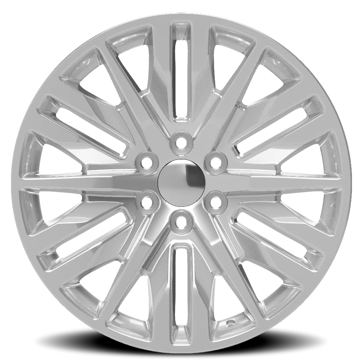 OE Wheels CV33 24x10 6x120 +31 Polished - Image 2