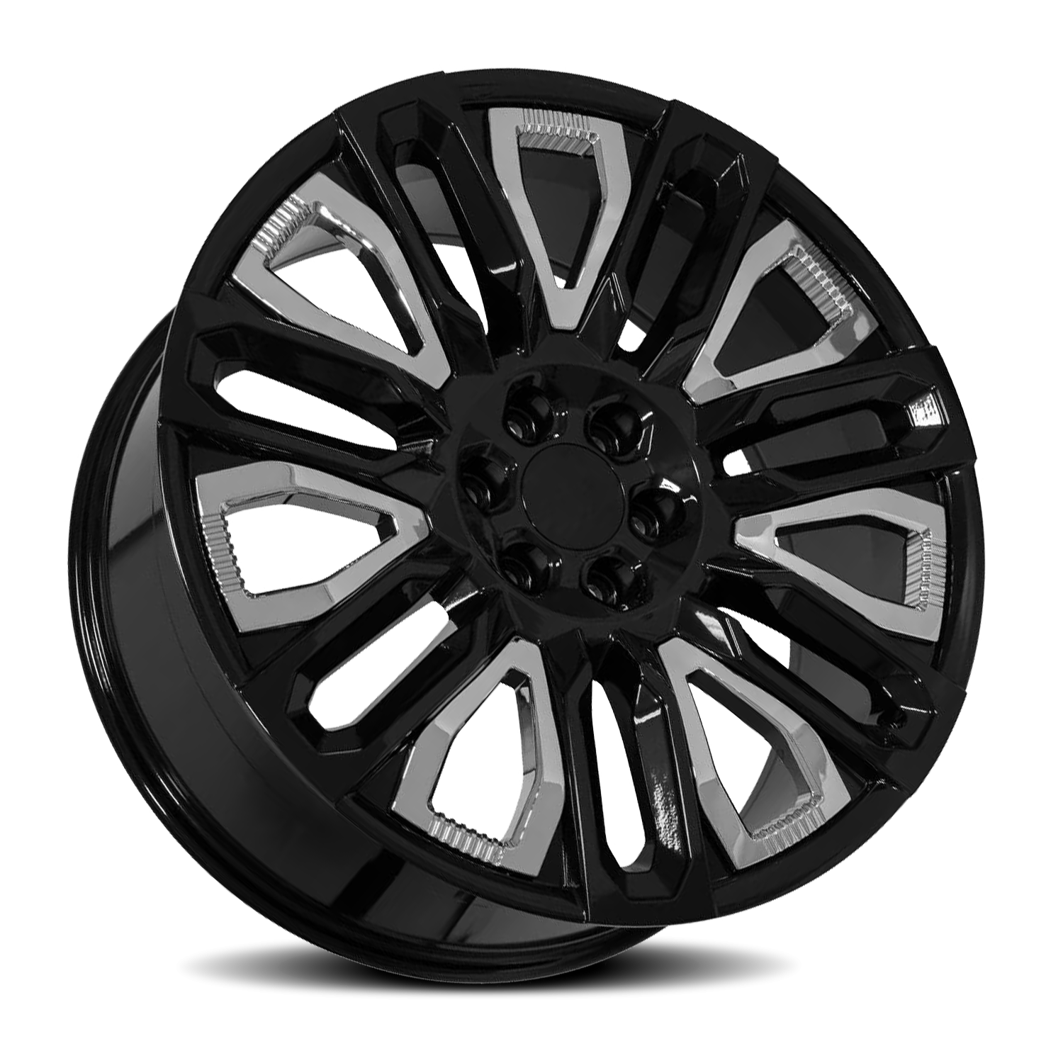 OE Wheels CV57 24x10 6x139.7 +31 Black - Image 2