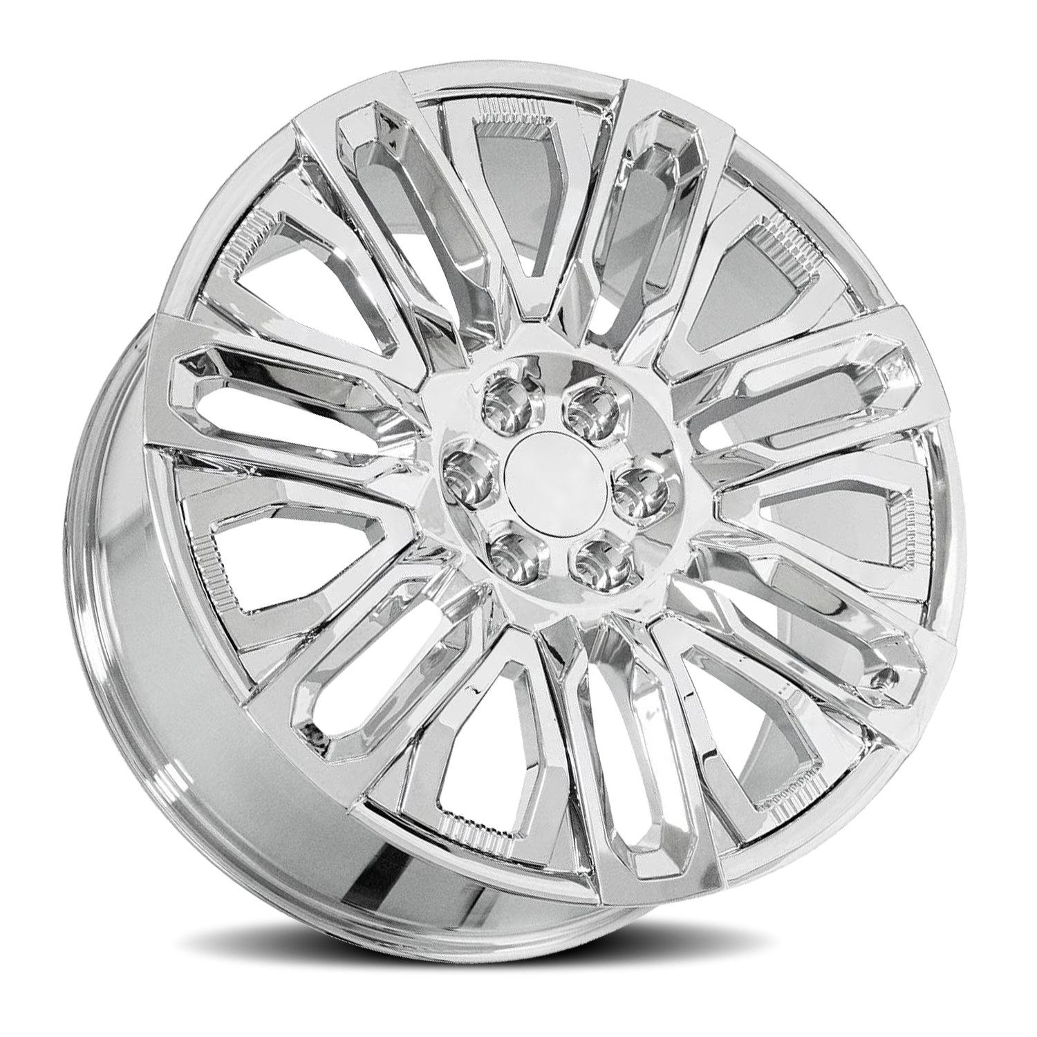 OE Wheels CV57 24x10 6x139.7 +31 Chrome - Image 2