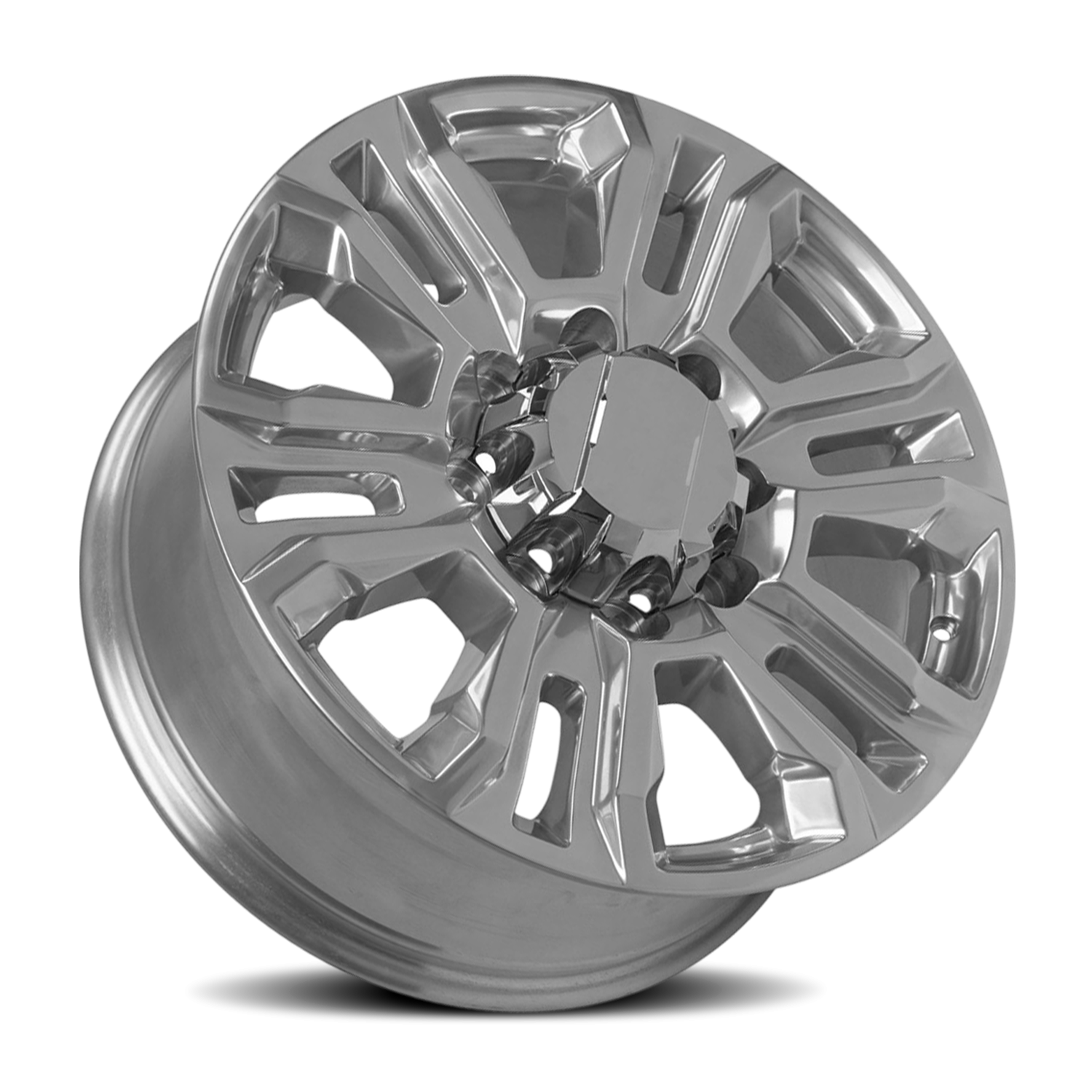 OE Wheels CV70B 22x8.5 8x180 +44 Polished - Image 2
