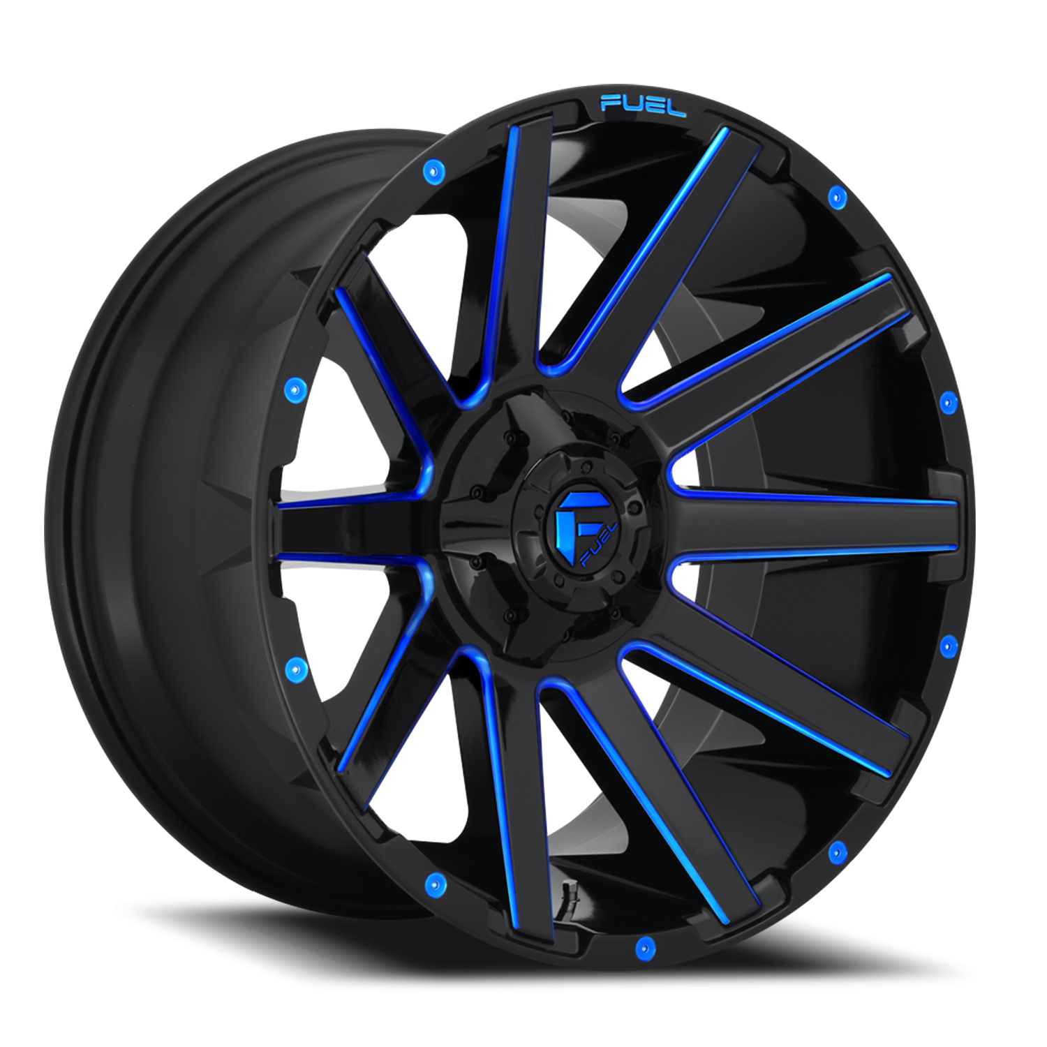 Fuel Contra 20x10 8x170 -18 Blue