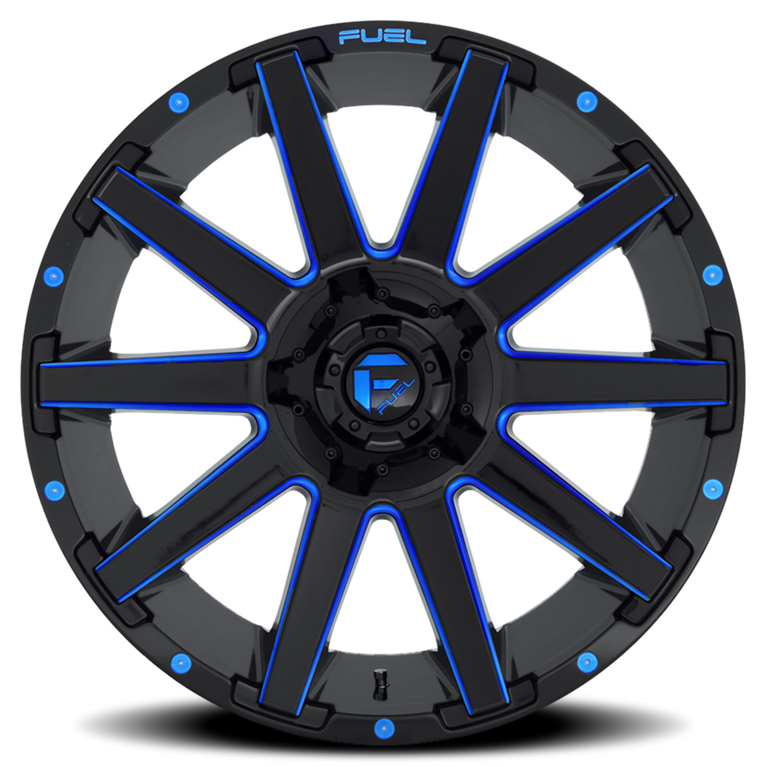 Fuel Contra 20x10 8x170 -18 Blue - Image 3