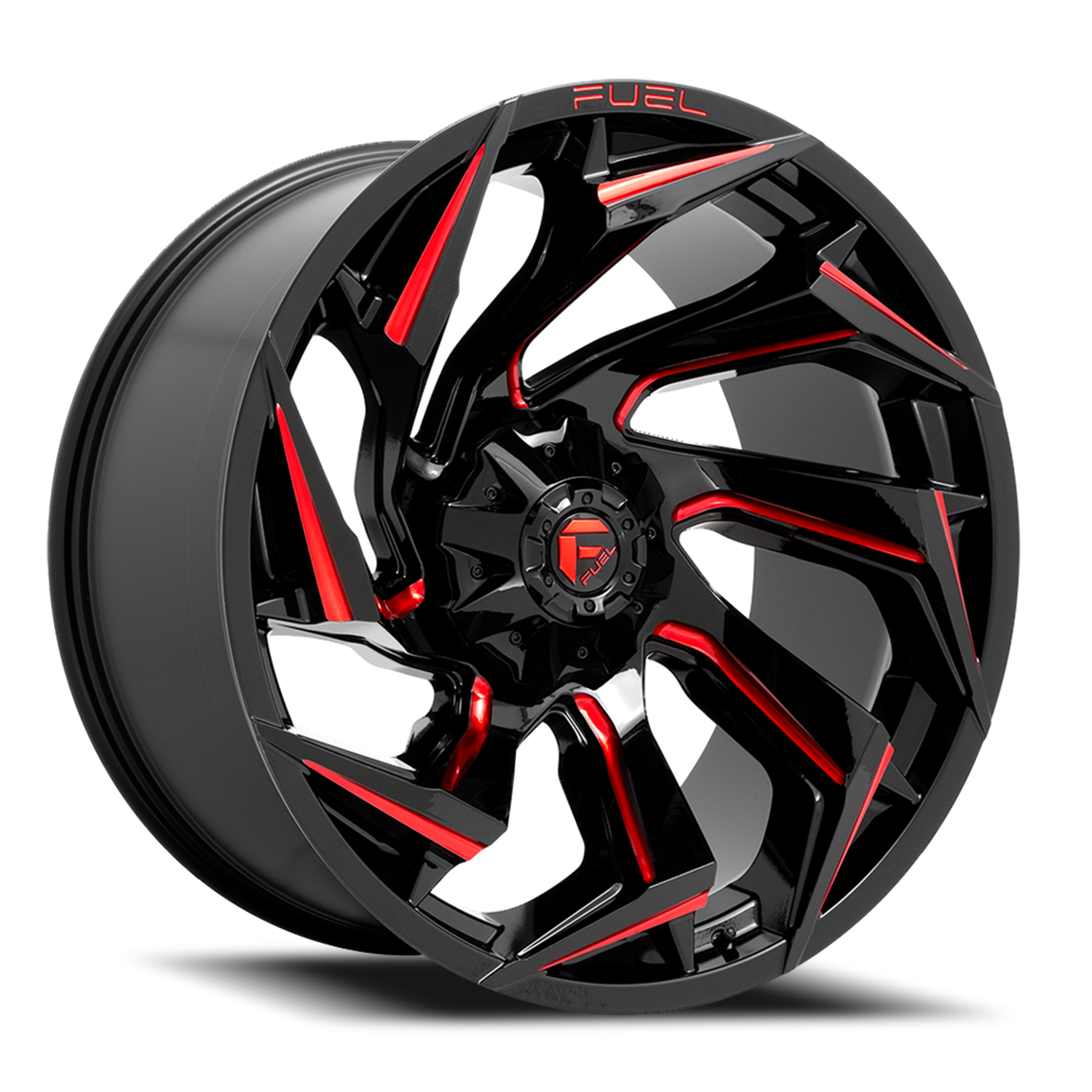 Fuel Reaction 22x12 8x180 -44 Black