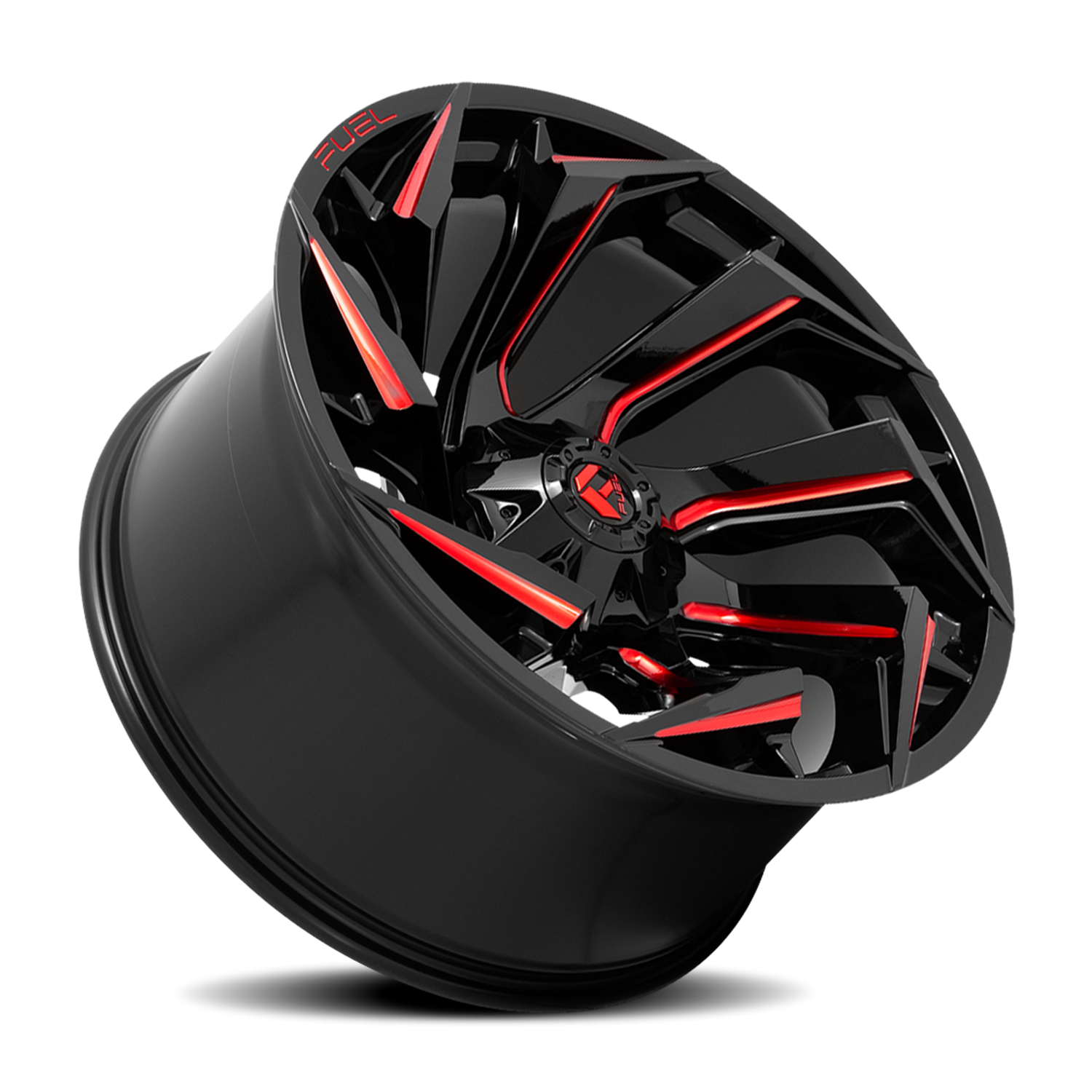 Fuel Reaction 22x12 8x180 -44 Black - Image 2