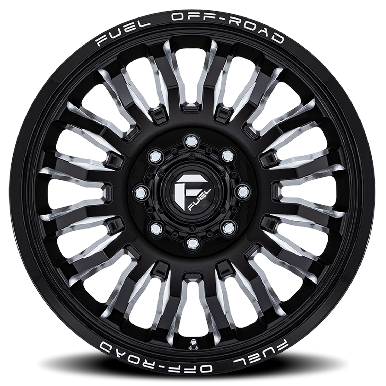 Fuel Arc Dually 20x8.25 8x165.1 +104 Black - Image 3