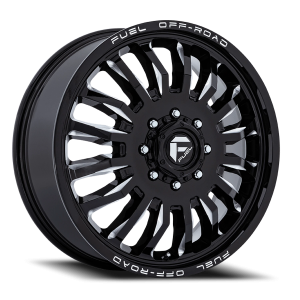 Fuel Arc Dually 20x8.25 8x165.1 +104 Black