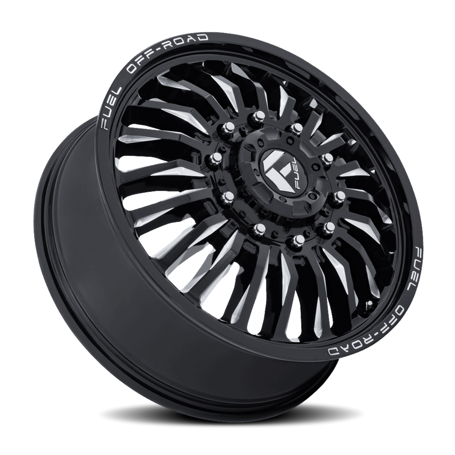 Fuel Arc Dually 22x8.25 10x225 +104 Black - Image 2