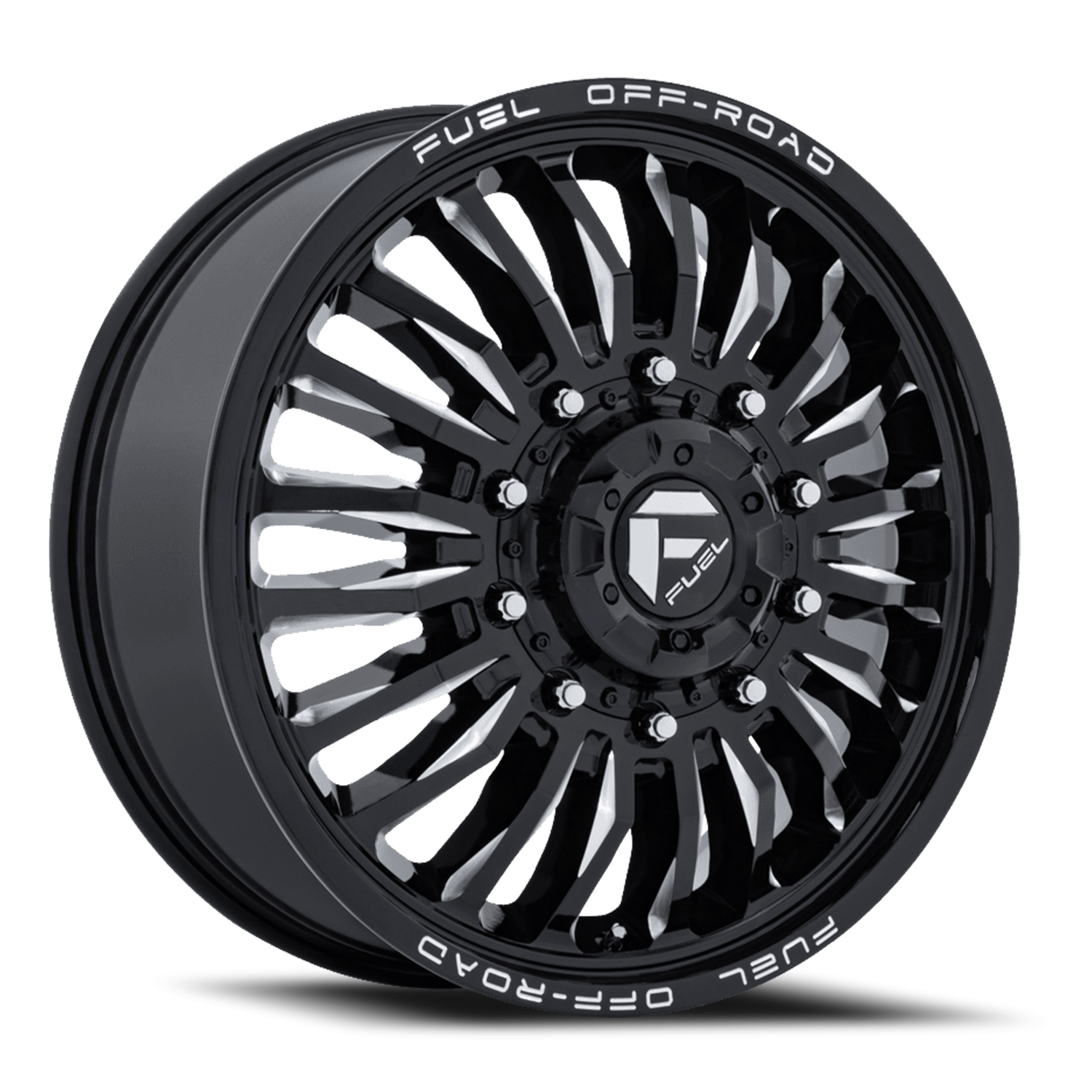 Fuel Arc Dually 22x8.25 10x225 +104 Black