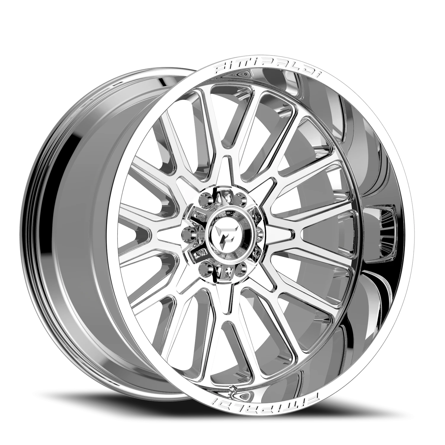 Fittipaldi Offroad Alpha Series 20x9 8x165.1 0 Mirror Coat Chrome