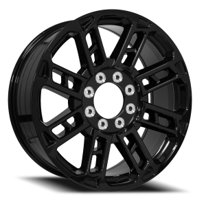 OE Wheels FR62 22x9 8x115 +40 Black