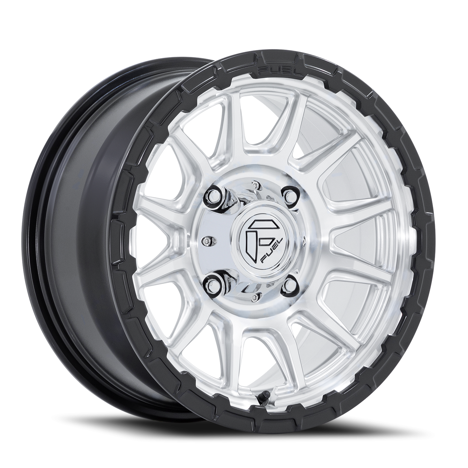 Fuel Piston UTV 15x7 4x137 +38 Hyper Silver