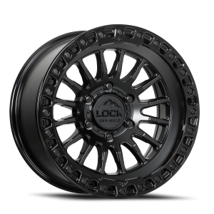 Lock Offroad Grit 17x9 5x127 -12 Black