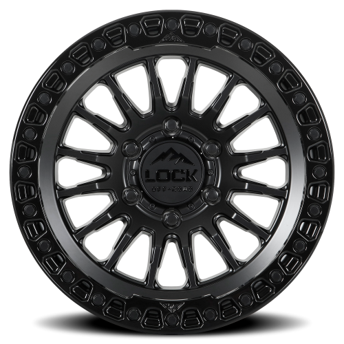 Lock Offroad Grit 17x9 6x139.7 +1 Black - Image 3