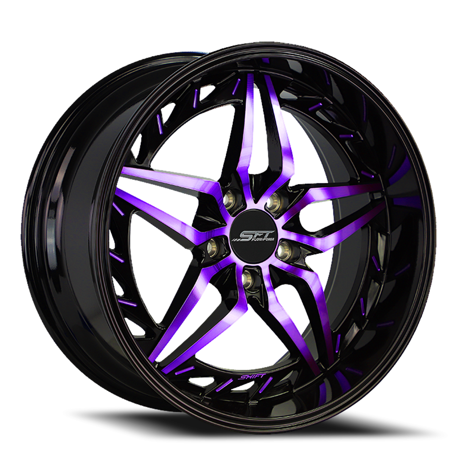 Shift Injector 18x8.5 5x114.3 +30 Black