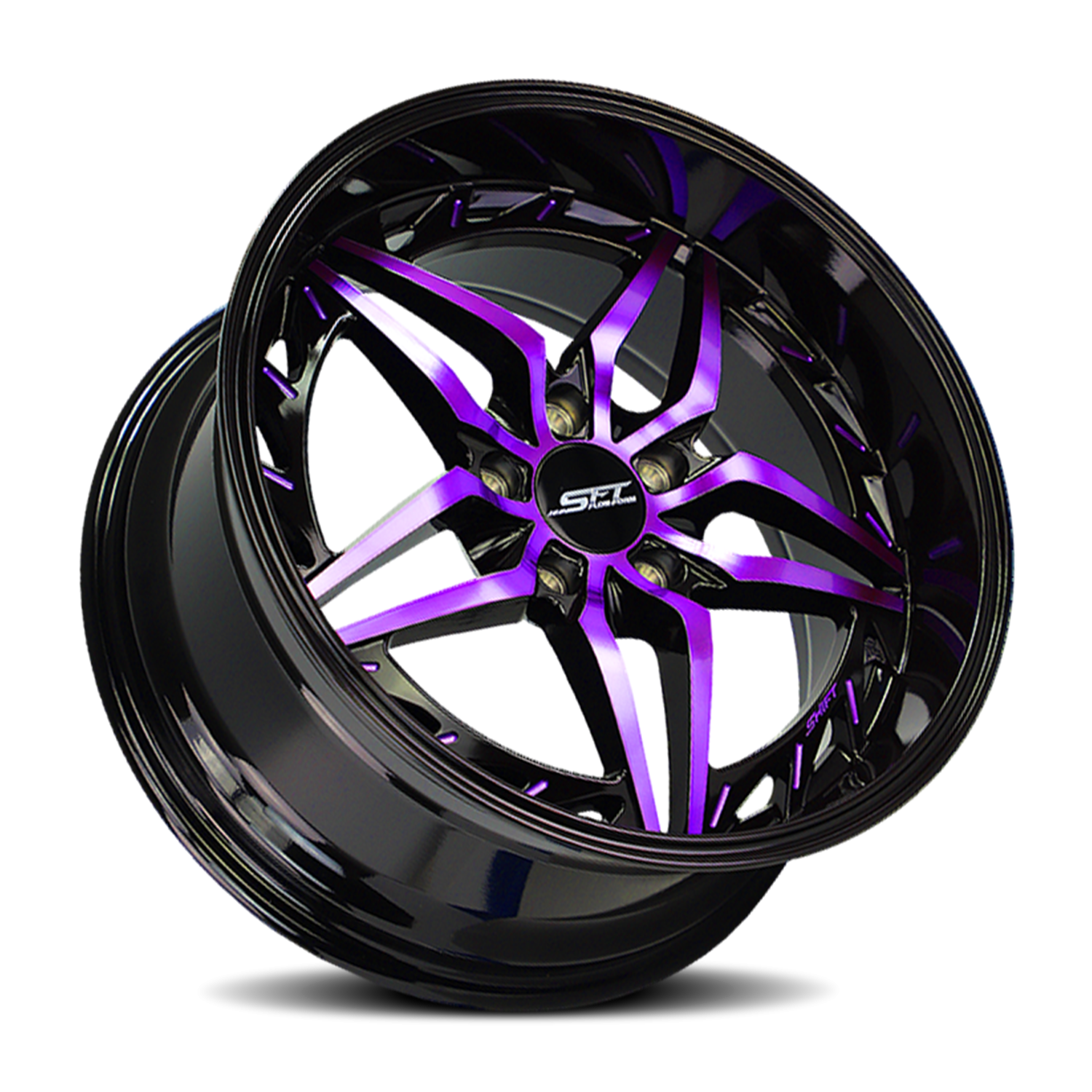 Shift Injector 18x8.5 5x114.3 +30 Black - Image 2