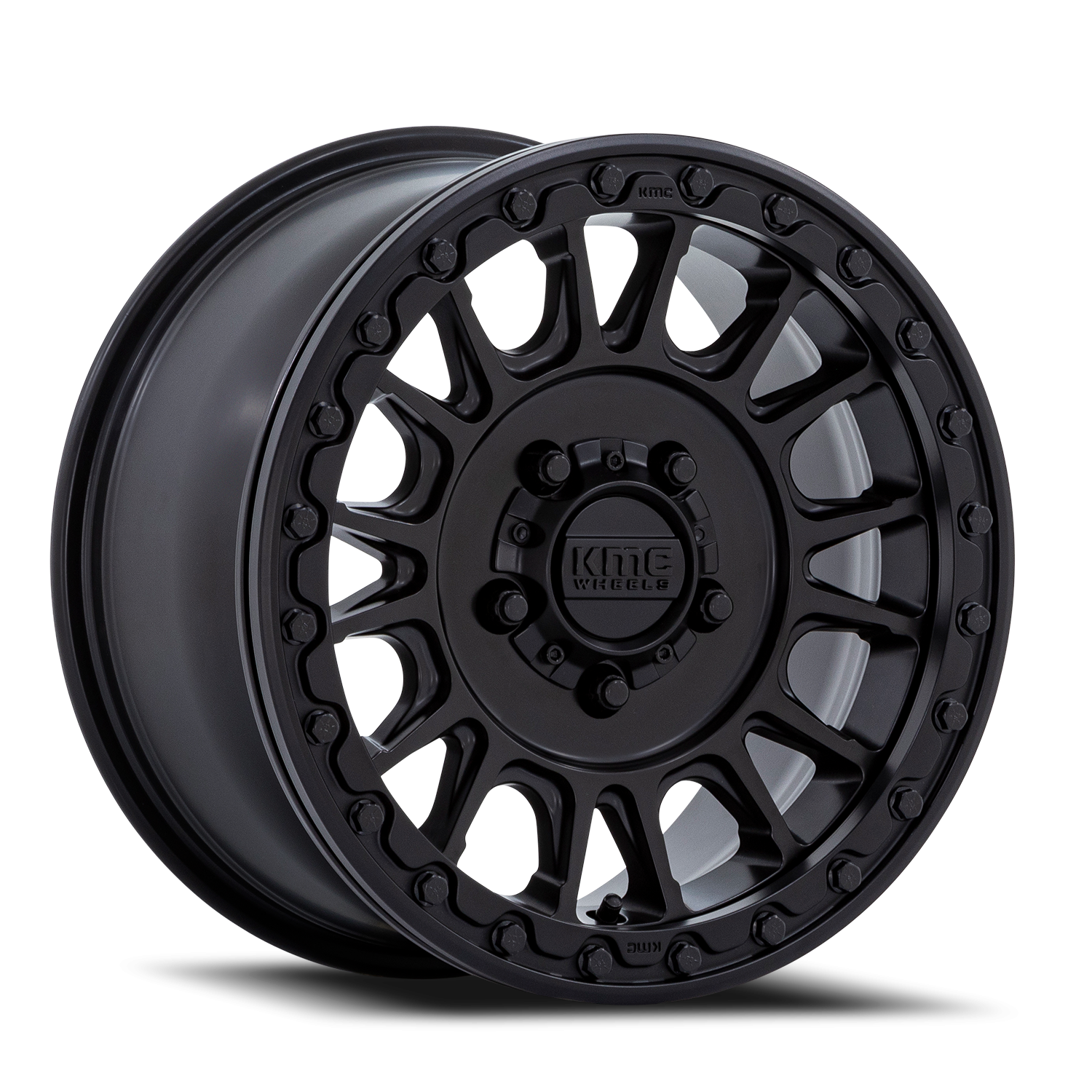KMC Impact UTV Beadlock 15x8 4x156 0 Black