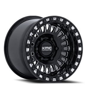 KMC Aztec Beadlock UTV 15x10 6x139.7 0 Black