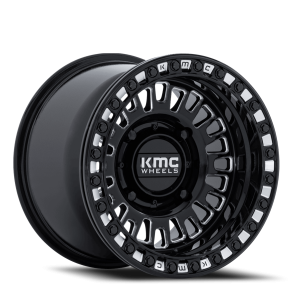 KMC Aztec Beadlock UTV 15x8 4x156 0 Black