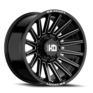 Luxxx HD LHD47 17x9 5x127 -6 Black