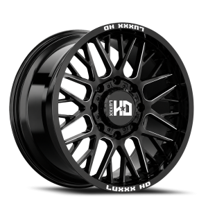 Luxxx HD LHD49 20x10 5x127 -18 Black