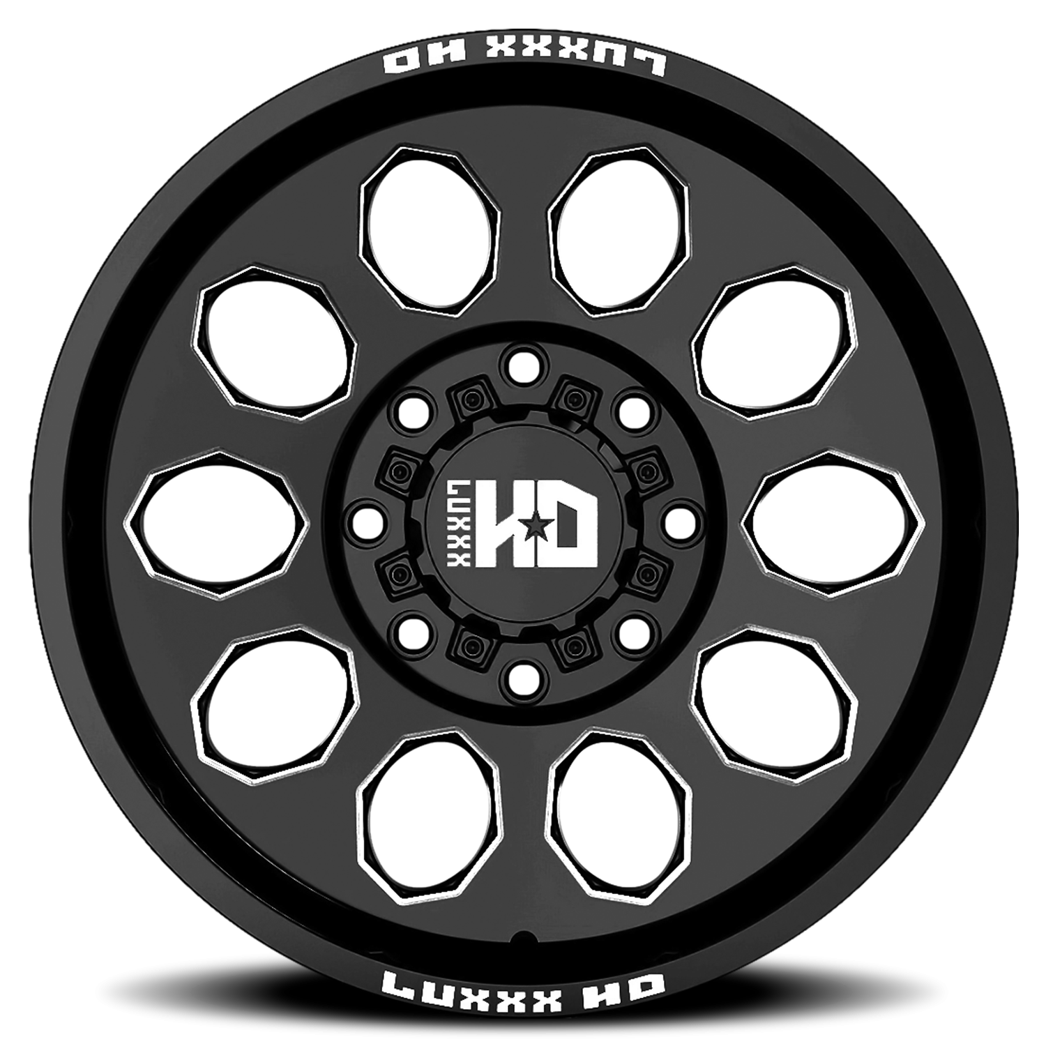 Luxxx HD LHD50 20x10 8x180 -18 Black - Image 3