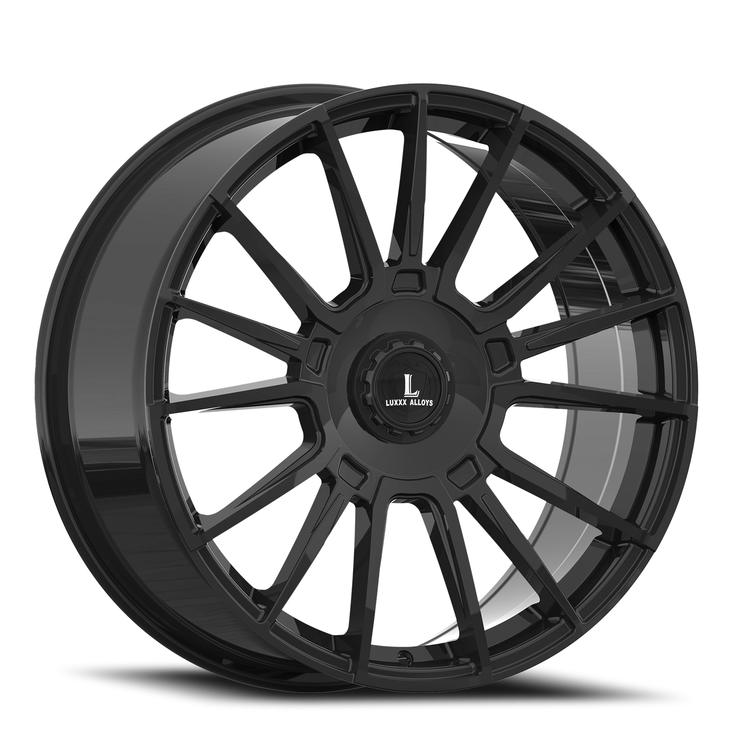 Luxxx Alloys 58 22x9 6x135 +30 Black