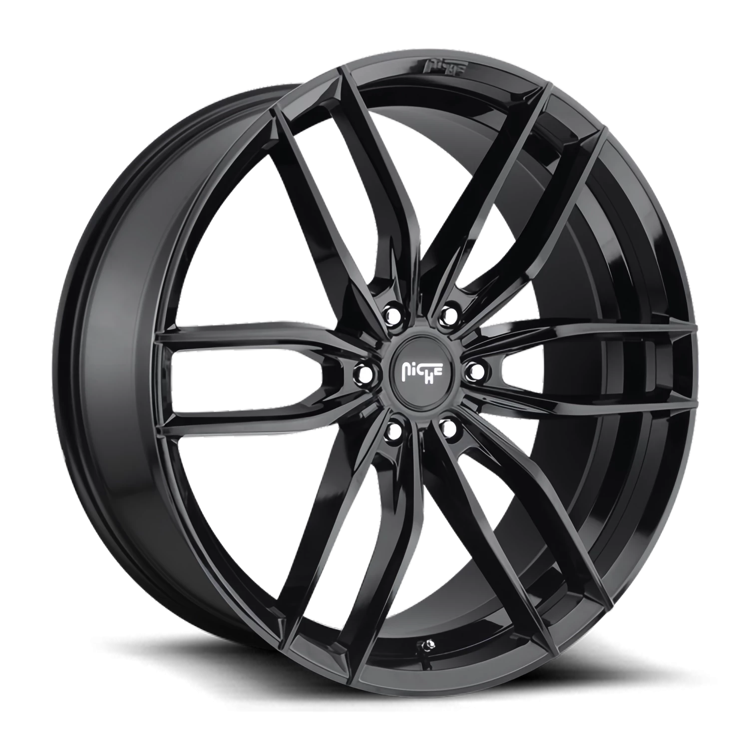 Niche Vosso 24x9.5 6x135 +30 Black