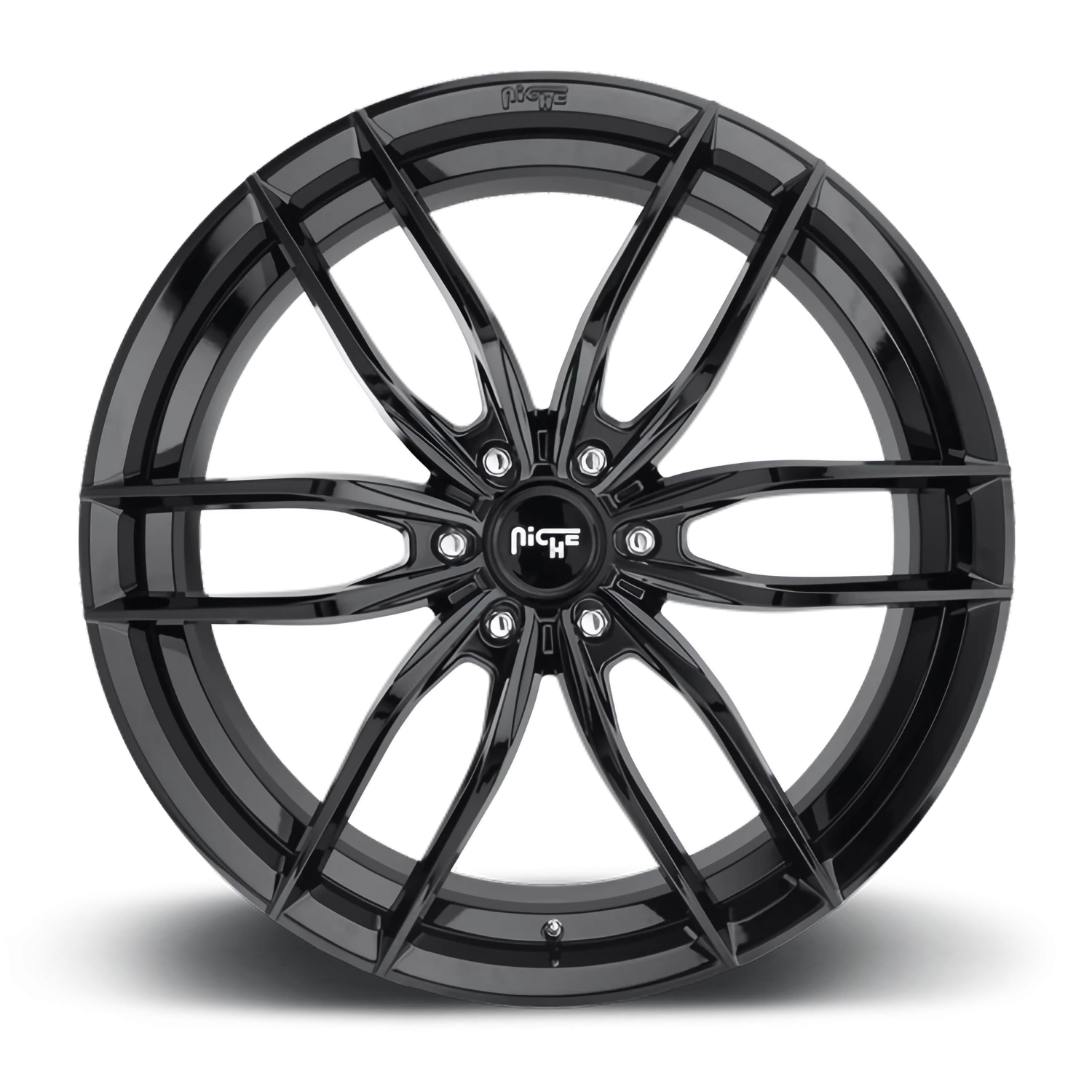 Niche Vosso 24x9.5 6x135 +30 Black - Image 3
