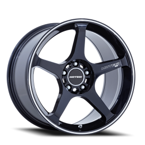 Motegi MR159 Battle V 18x9.5 5x114.3 +15 Obsidian Blue