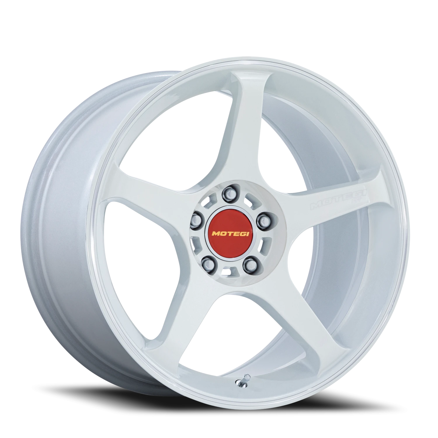 Motegi MR159 Battle V 18x9.5 5x120 0 Matsuri White Pearl