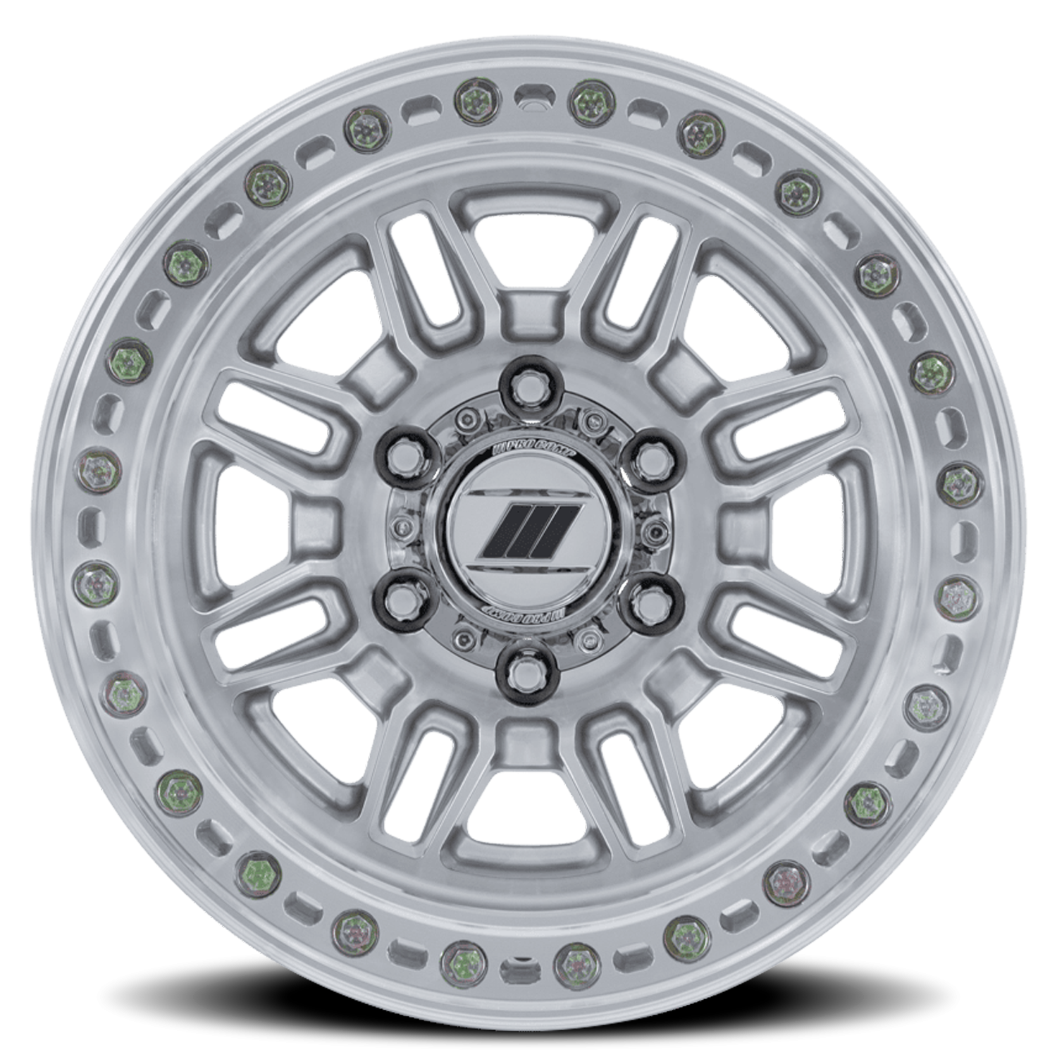 Pro Comp Equalizer BL PA208 17x9 5x127 -38 Silver - Image 3