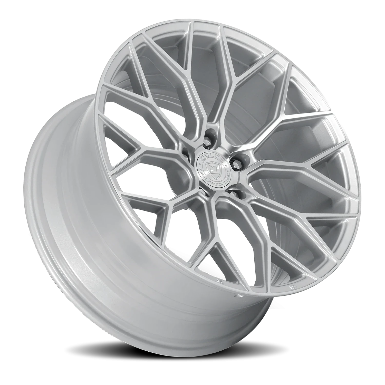 Dolce Performance Pista 20x8.5 5x114.3 +38 Silver - Image 2