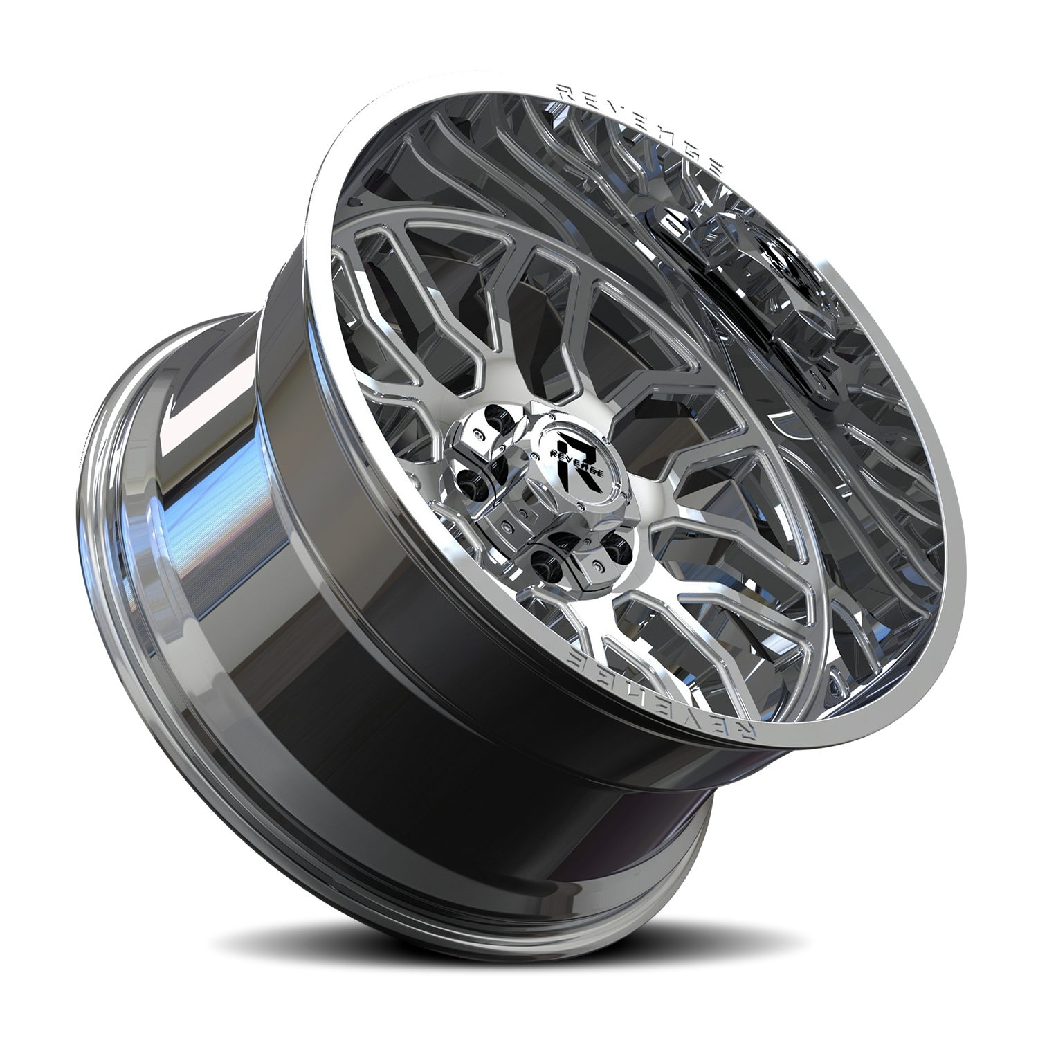 Revenge Offroad RV205 20x10 5x127 -19 Chrome - Image 2