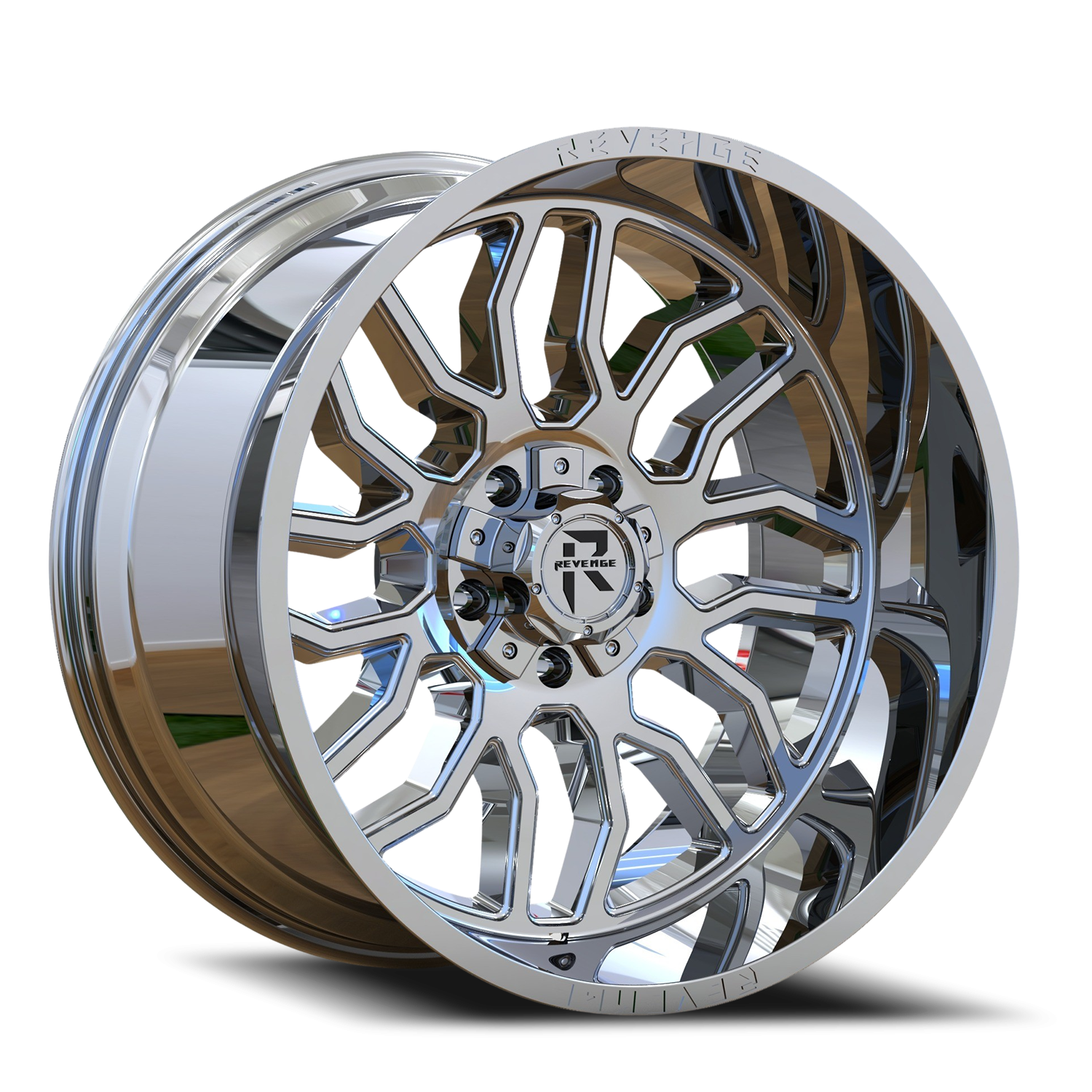 Revenge Offroad RV205 20x10 5x127 -19 Chrome